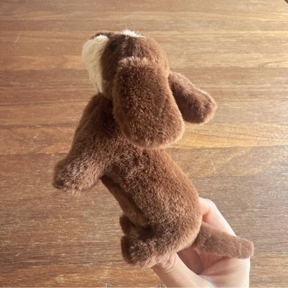 Sausage Dog Plush Keychain Dachshund Bag Charm Kawaii Cute Gift New